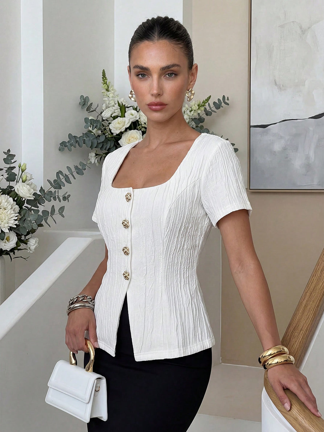 Bluza SHEIN, bej