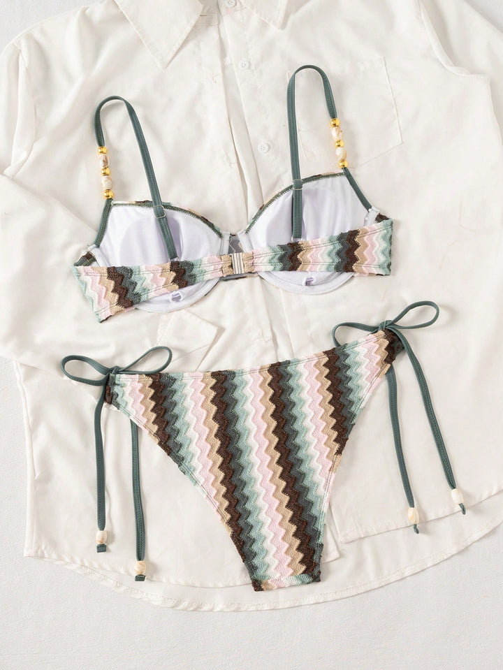 Set bikini SHEIN, mix culori