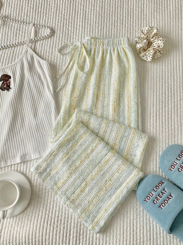 Pantaloni SHEIN, galben