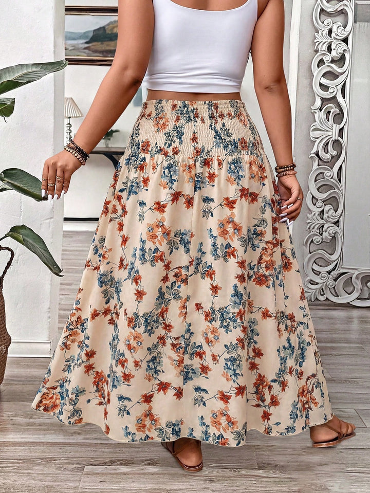 Fustă maxi SHEIN, mix culori