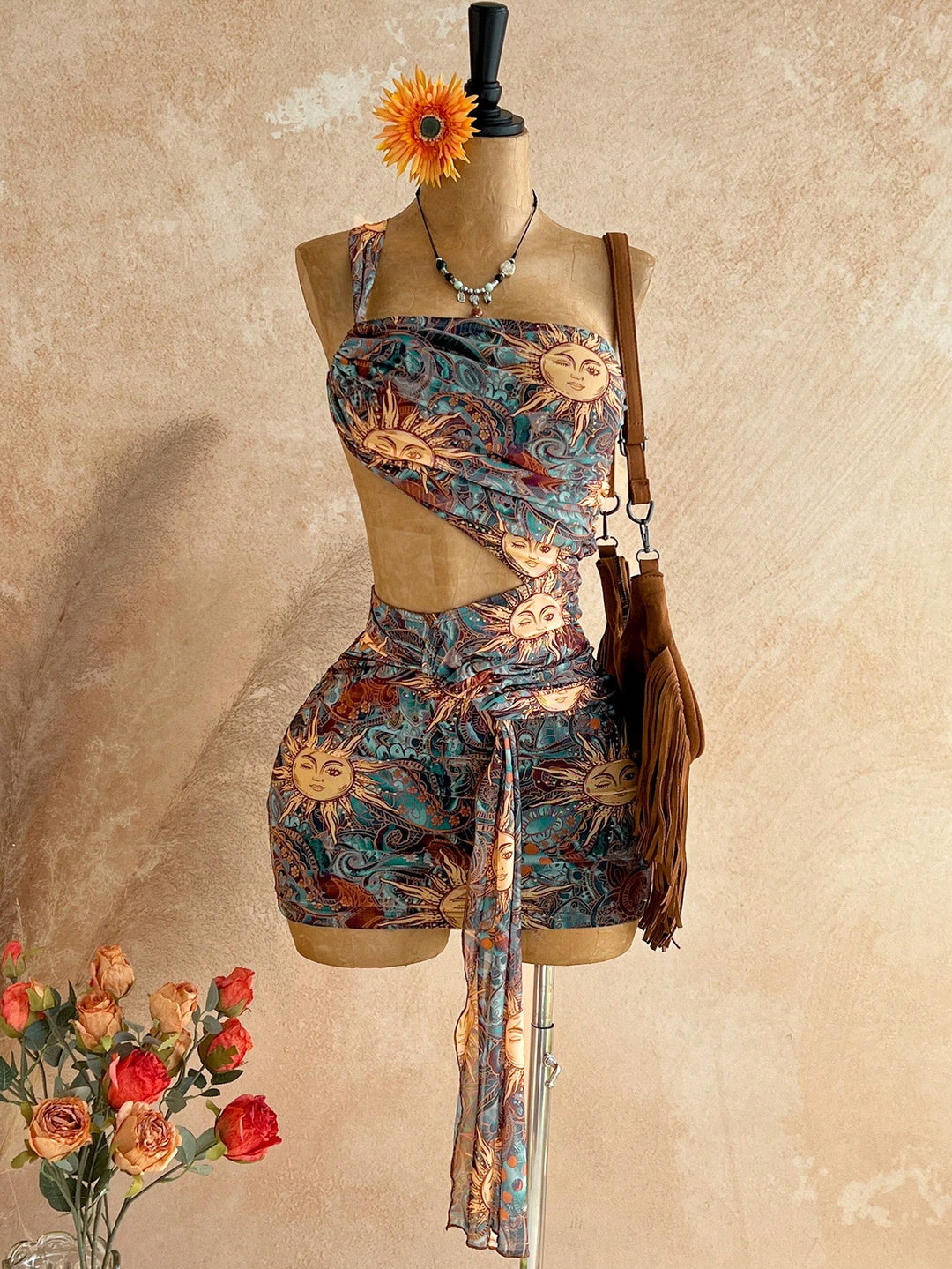 Rochie mini SHEIN, mix culori