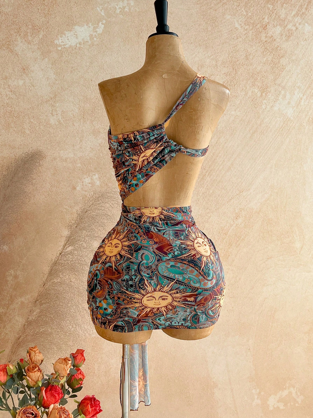 Rochie mini SHEIN, mix culori
