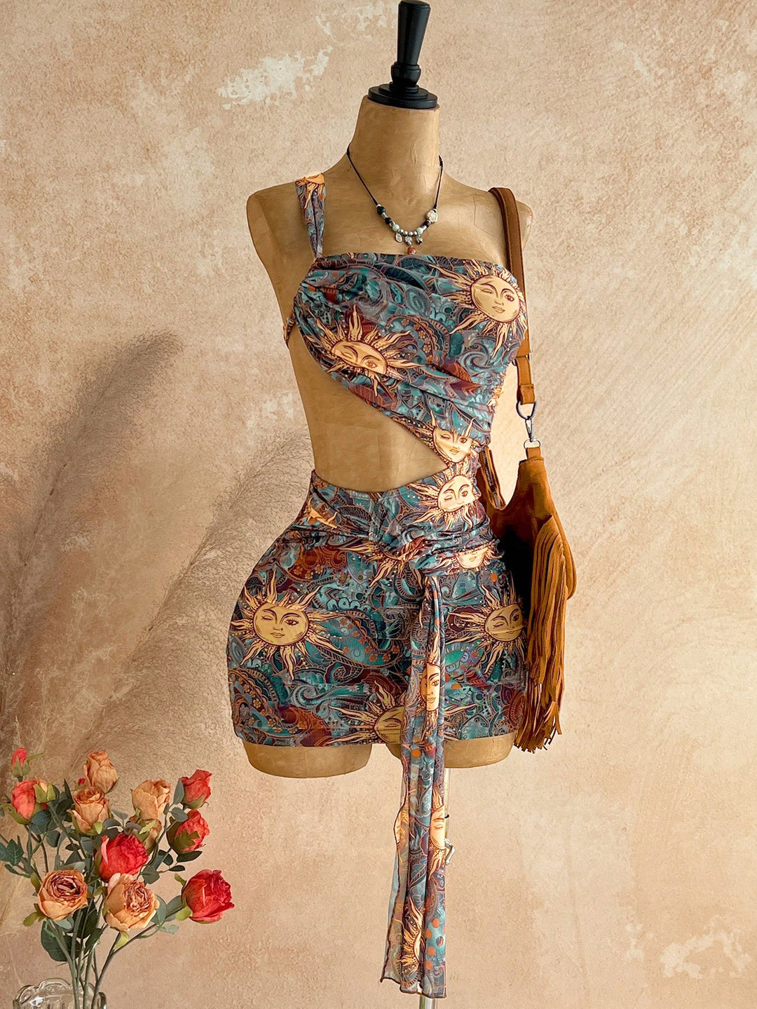 Rochie mini SHEIN, mix culori