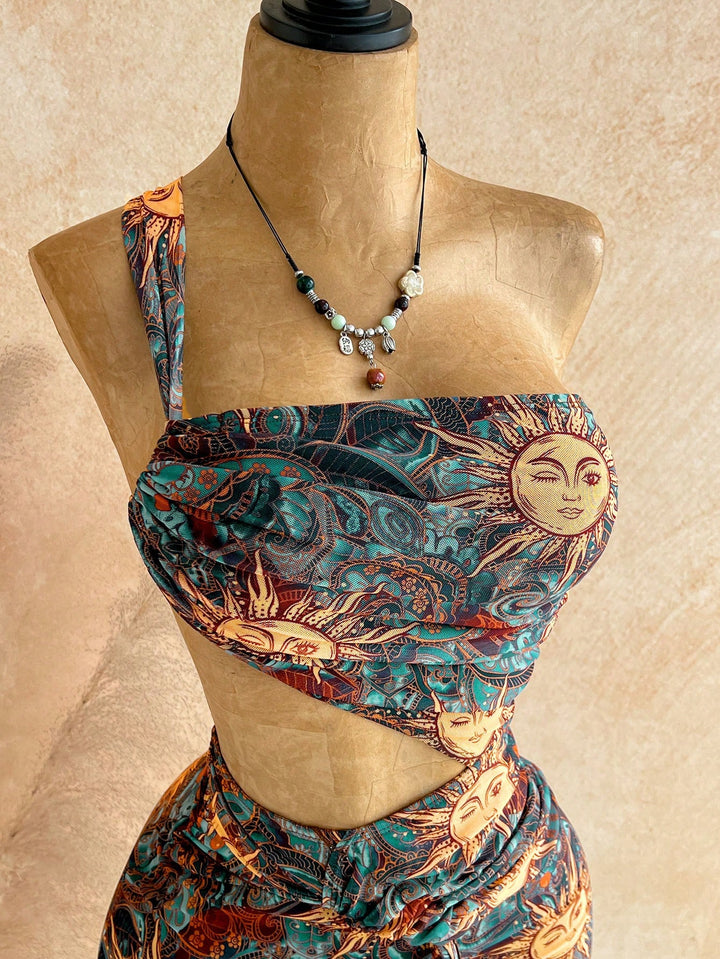 Rochie mini SHEIN, mix culori