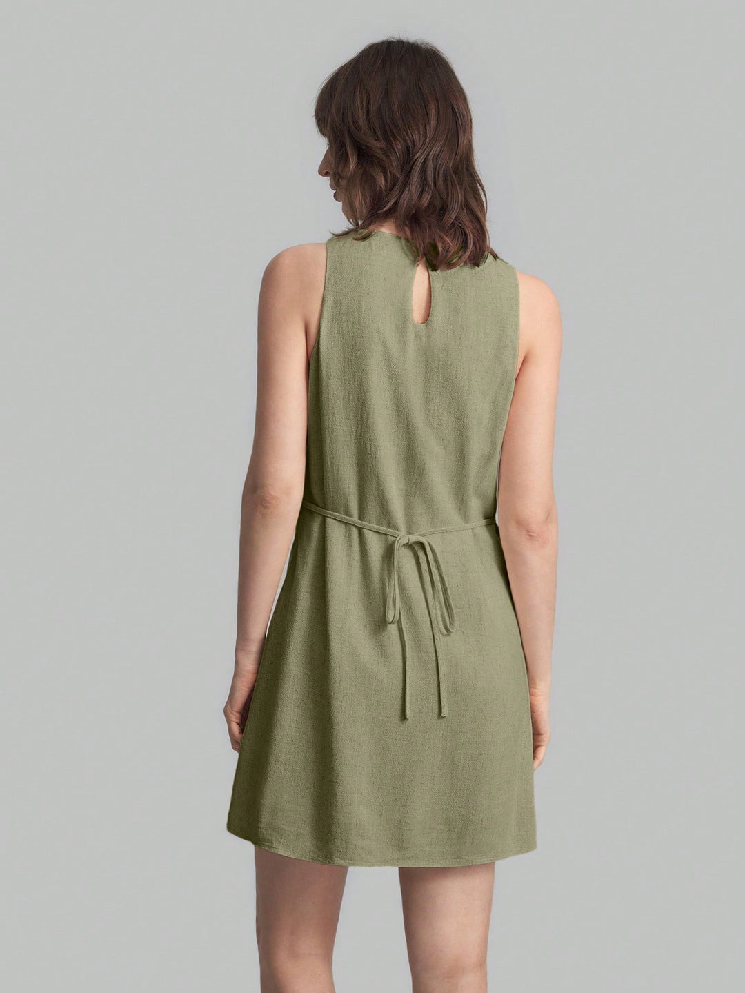 Rochie scurtă SHEIN, verde