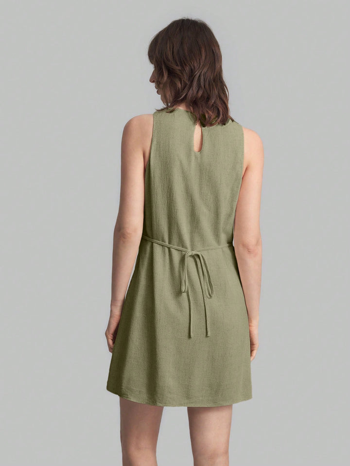 Rochie scurtă SHEIN, verde
