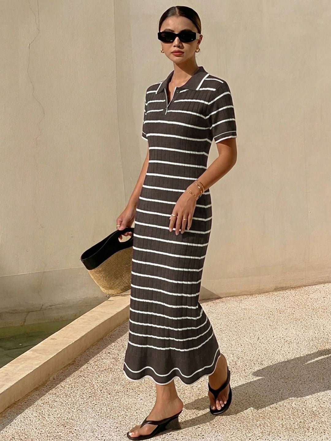 Rochie SHEIN, maro