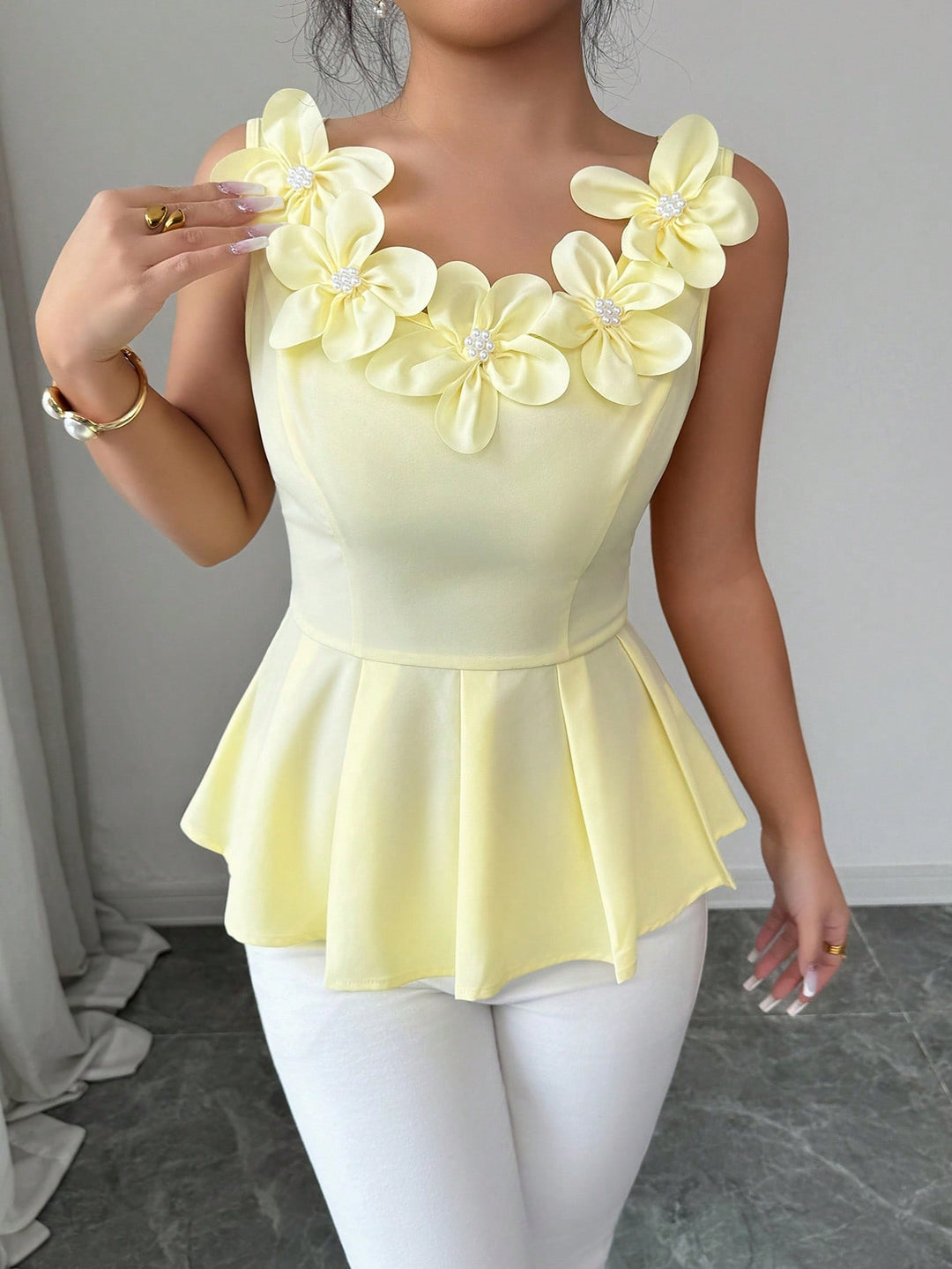 Bluza SHEIN, galben