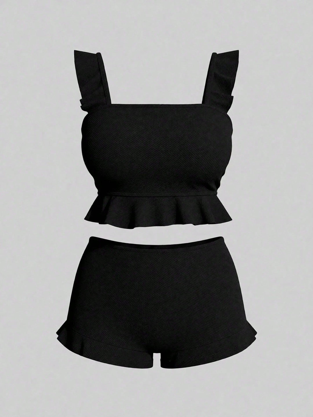 Set bikini de baie SHEIN, negru