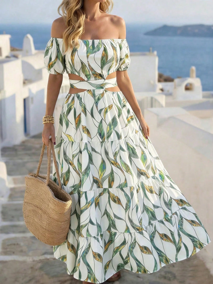 Rochie maxi SHEIN, mix culori