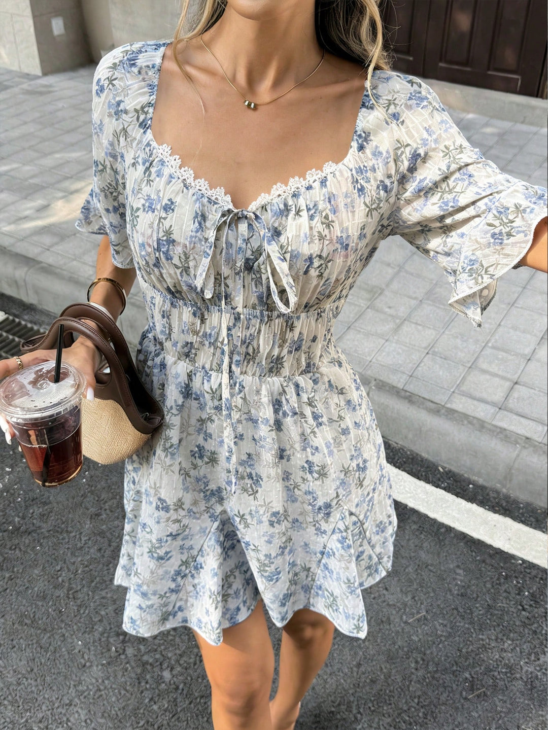 Rochie mini SHEIN, mix culori