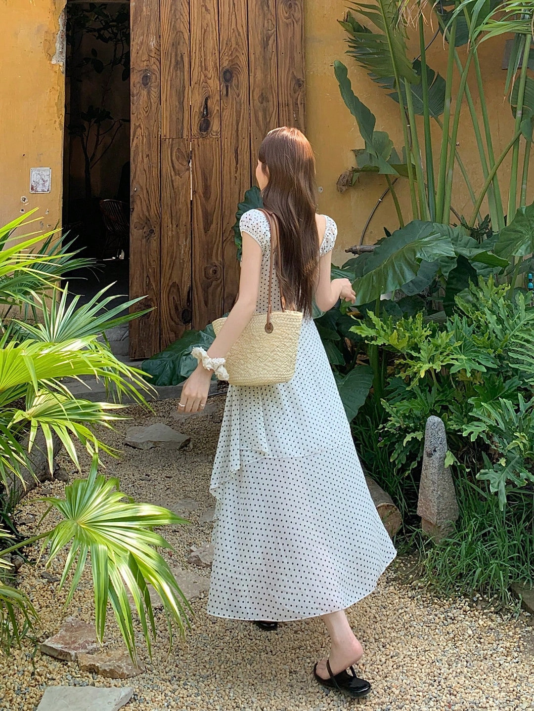 Rochie maxi SHEIN, bej