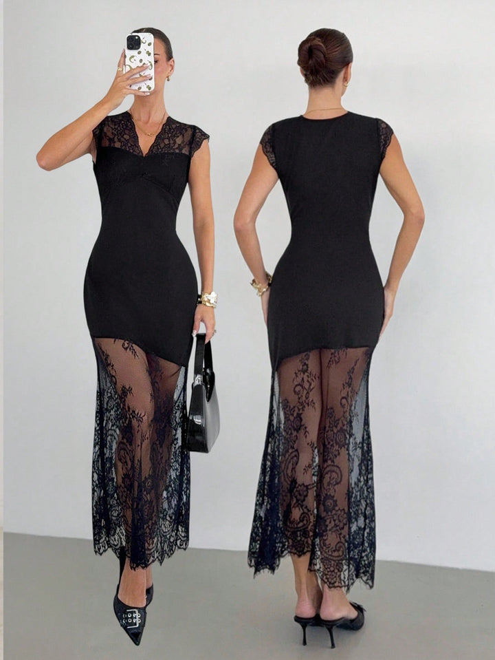Rochie maxi SHEIN, mix culori