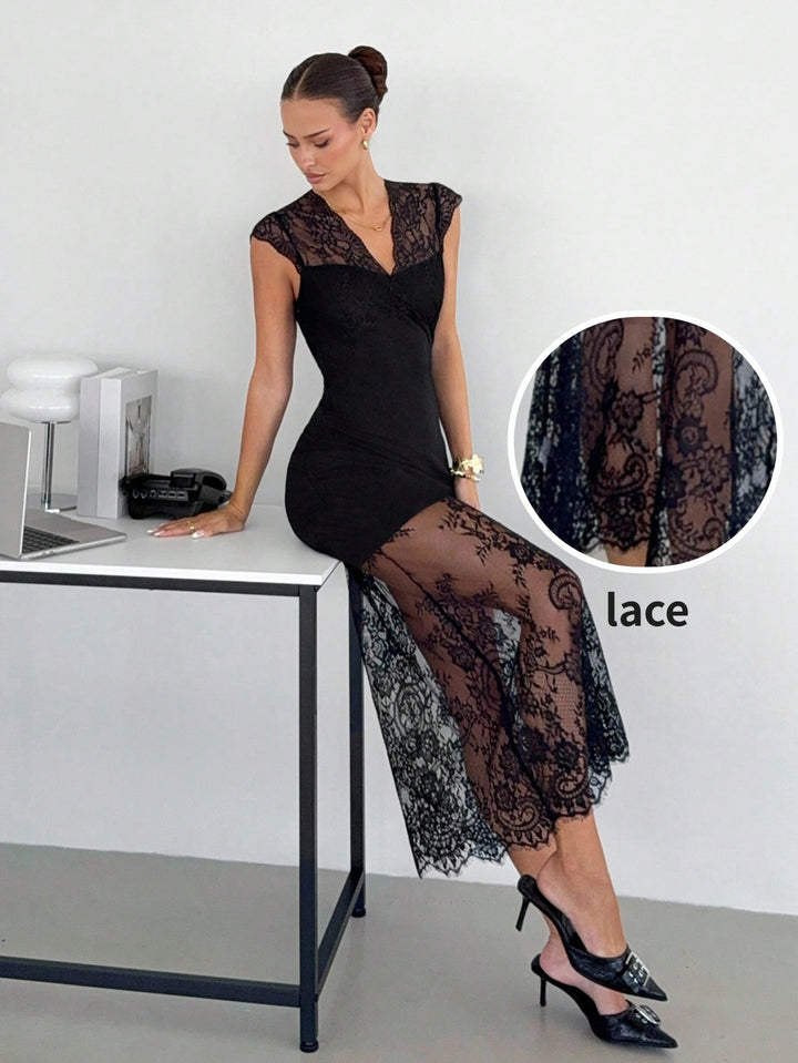 Rochie maxi SHEIN, mix culori