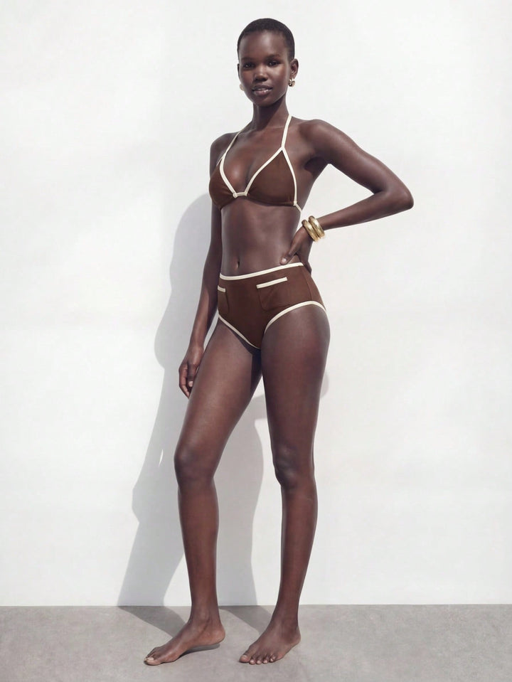 Set bikini SHEIN, maro
