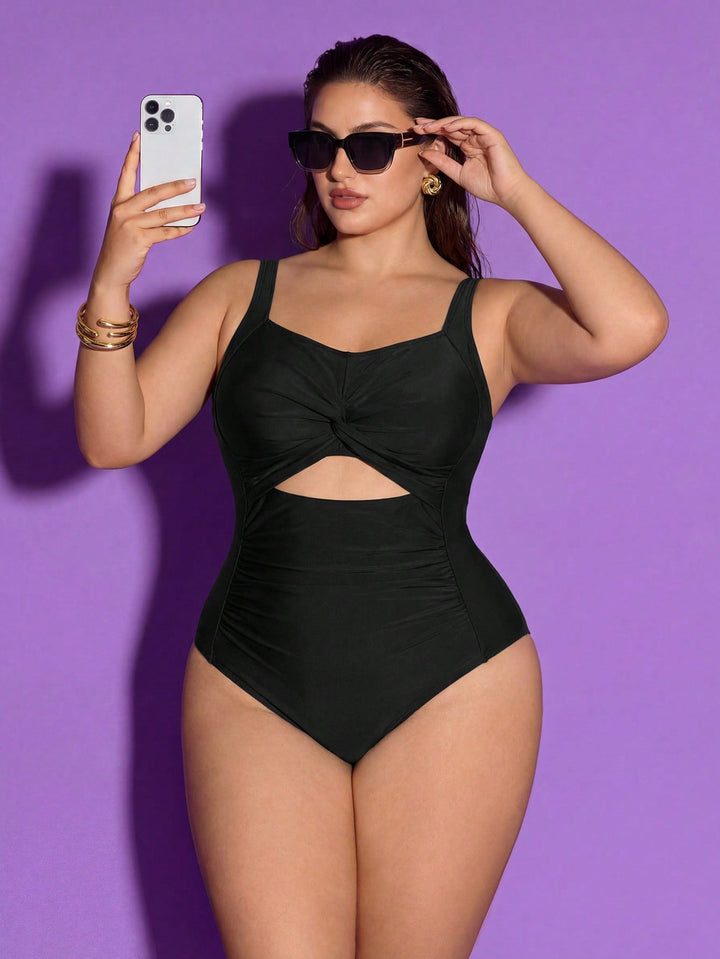 Costum de baie SHEIN, negru