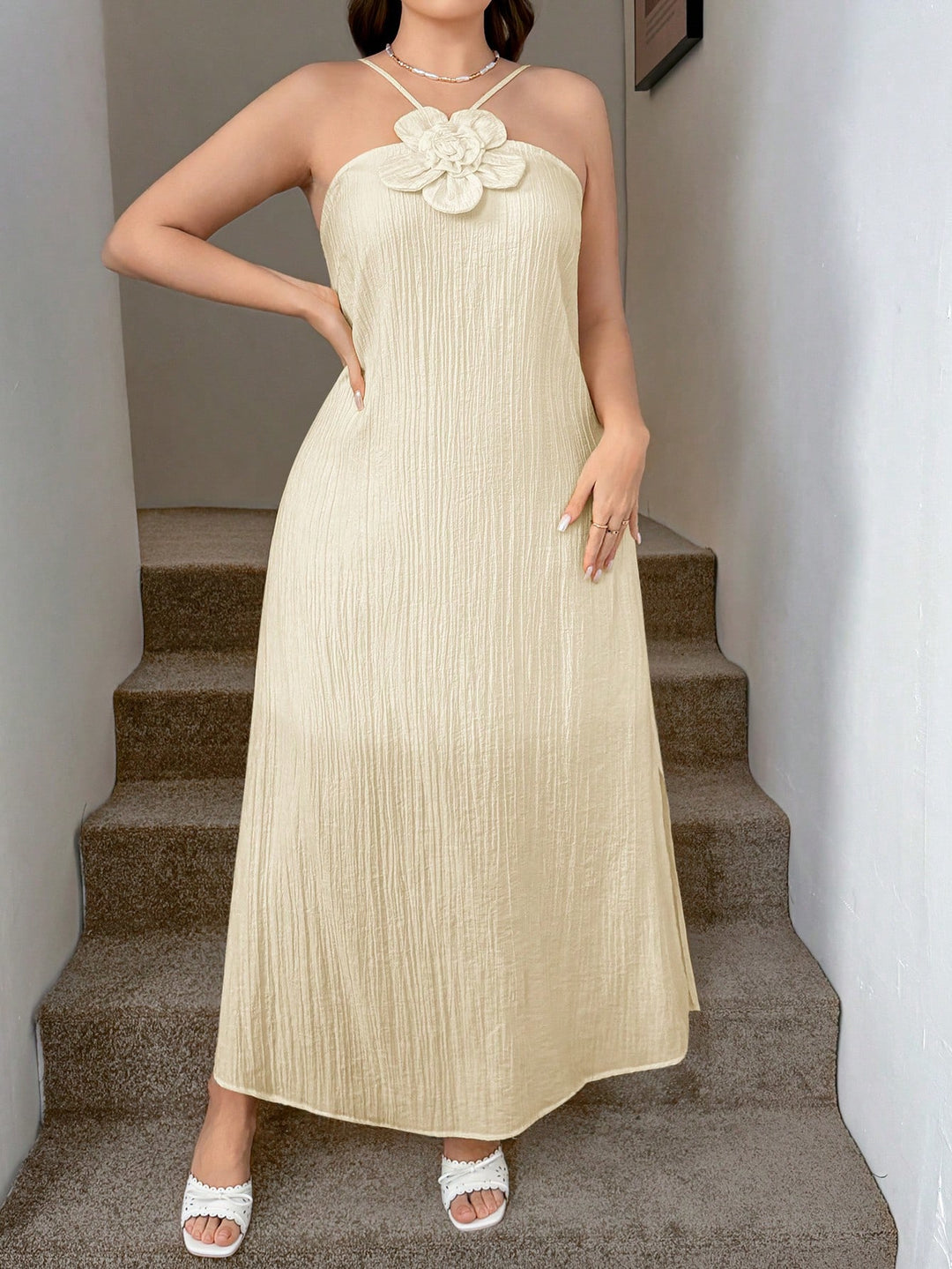 Rochie SHEIN, bej