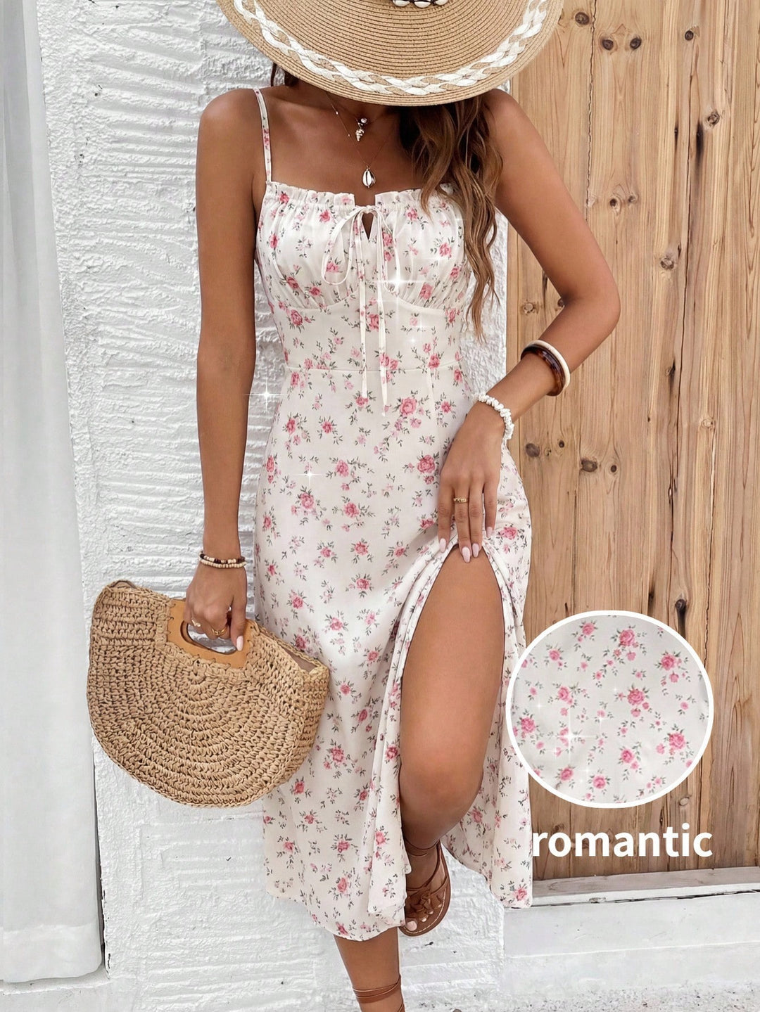 Rochie midi SHEIN, mix culori