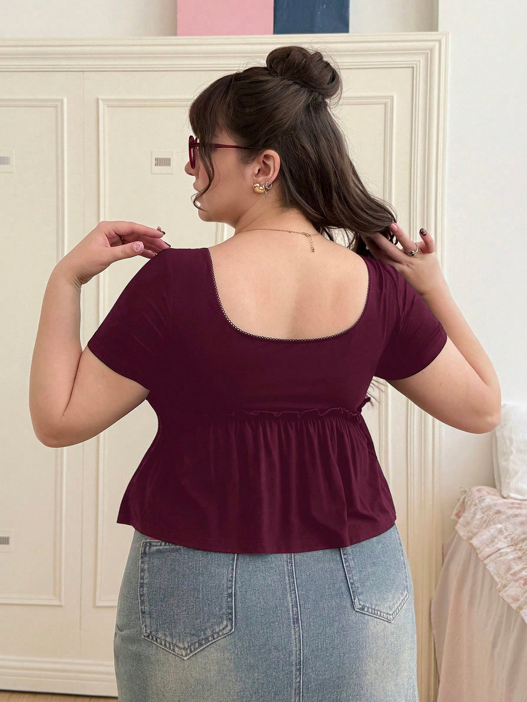 Tricou SHEIN, maro