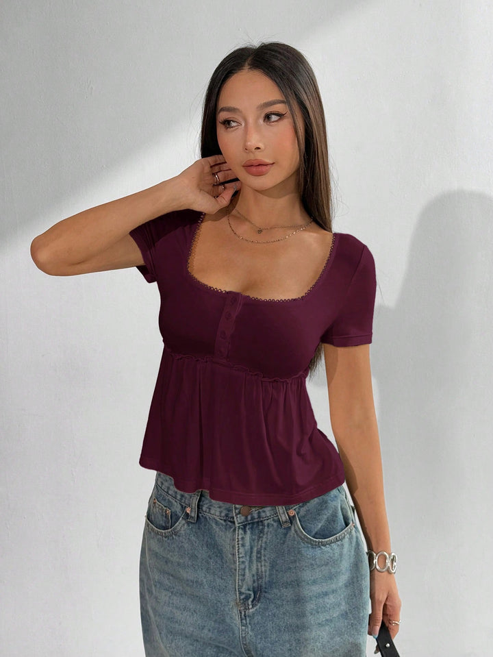 Tricou SHEIN, maro