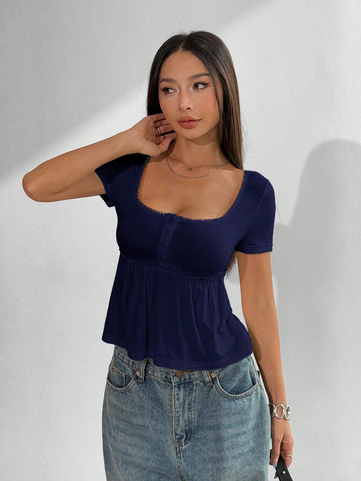 Tricou SHEIN, albastru