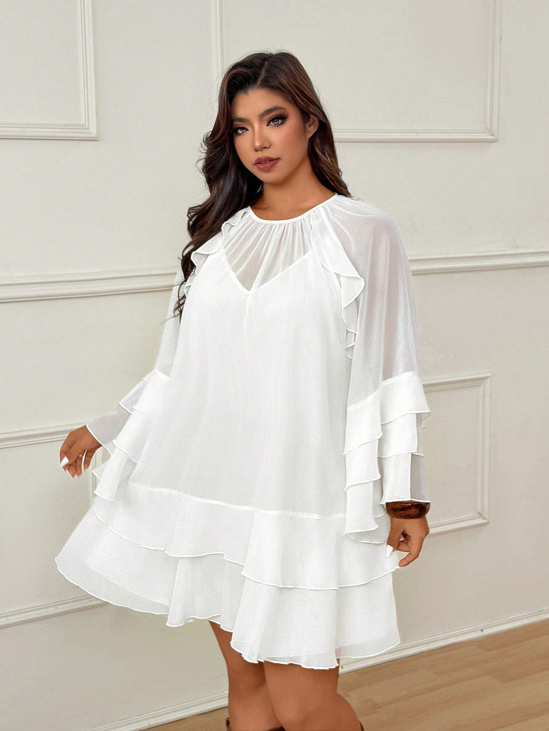 Rochie SHEIN, alb