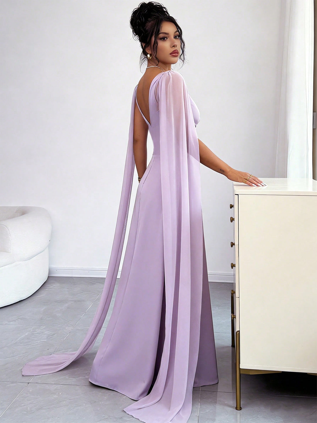 Rochie maxi SHEIN, mov