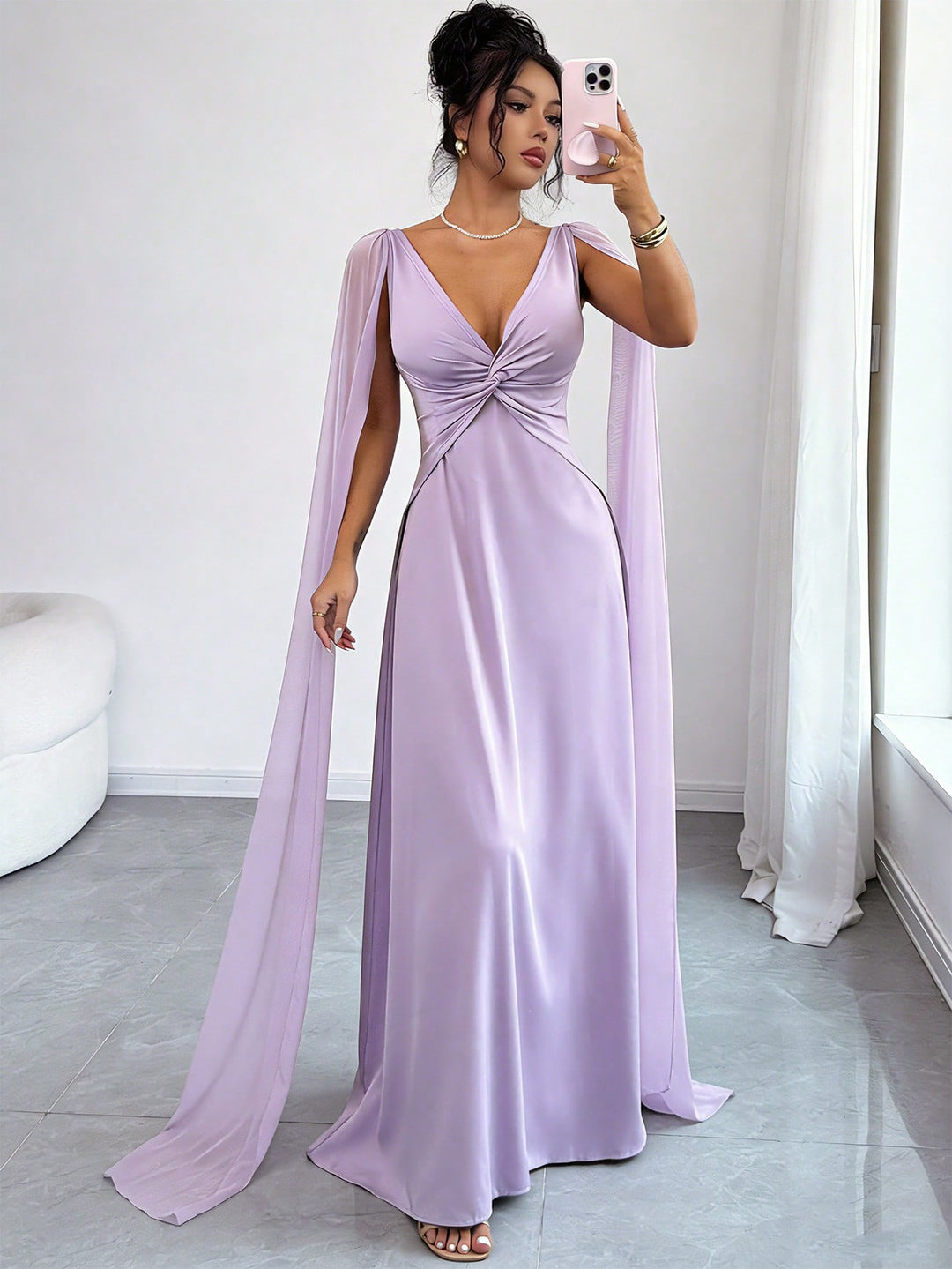 Rochie maxi SHEIN, mov