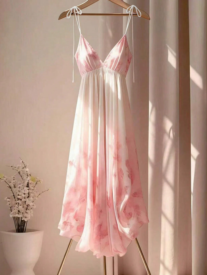 Rochie maxi SHEIN, roz