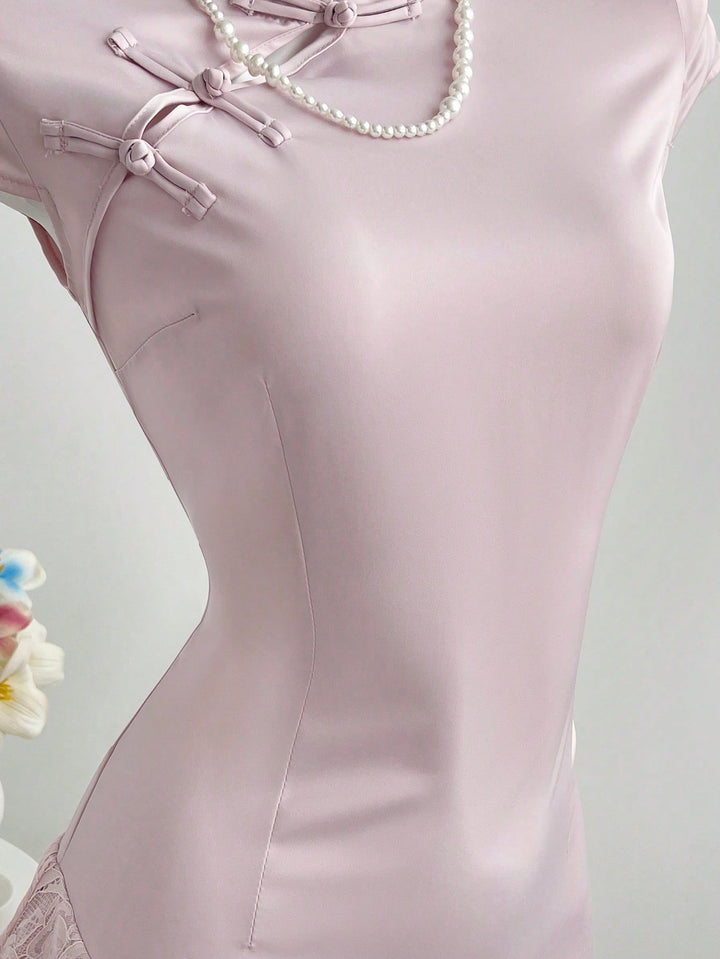 Rochie mini SHEIN, roz