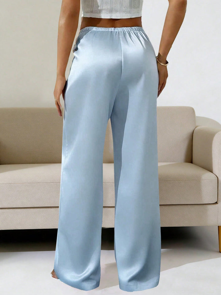 Pantaloni SHEIN, albastru