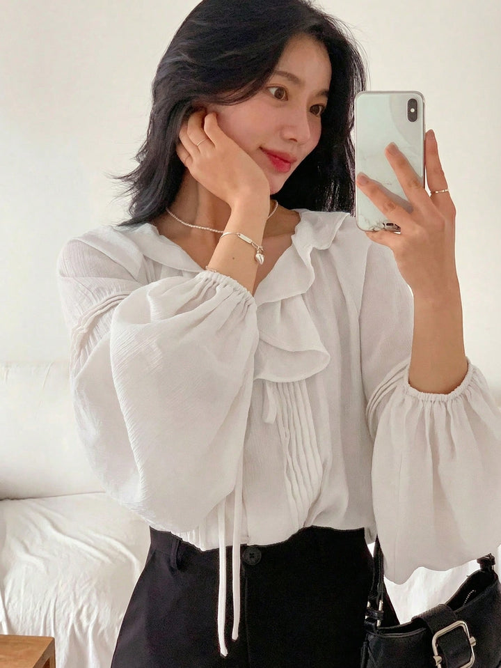 Bluza SHEIN, alb