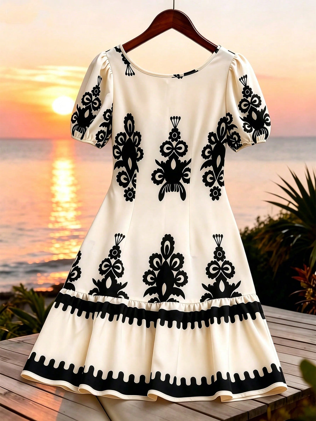 Rochie scurtă SHEIN, bej