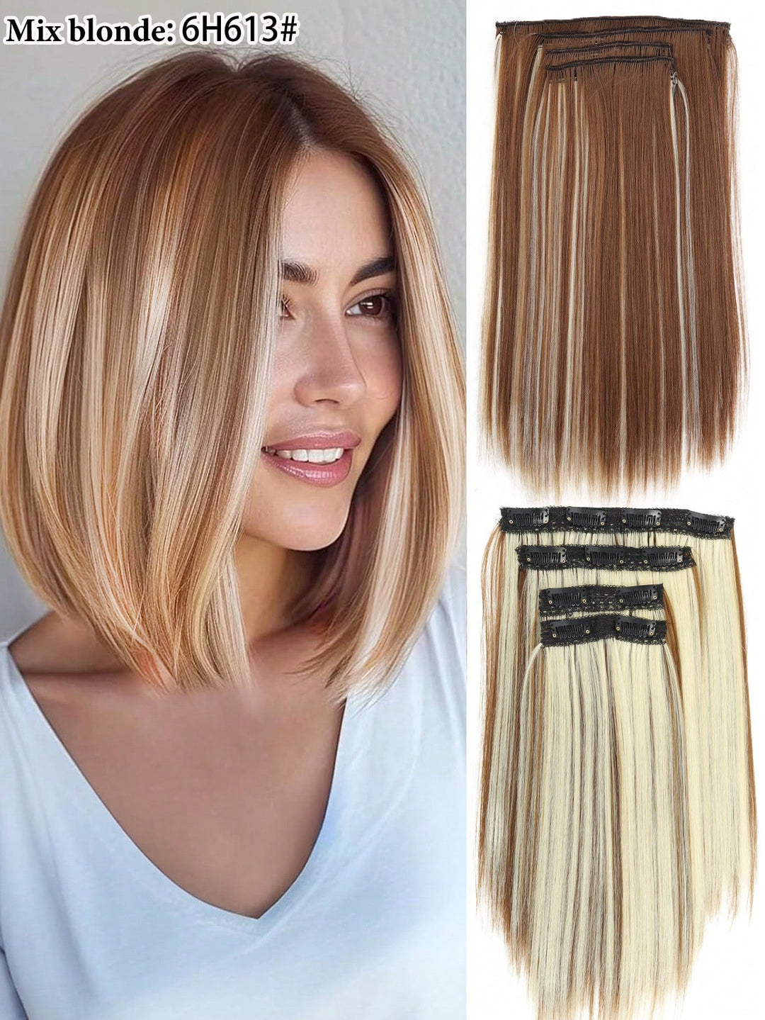 Extensie SHEIN, mix culori