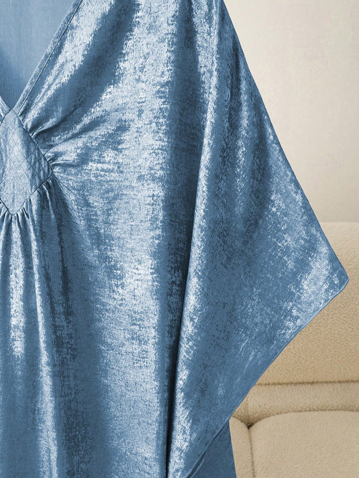 Rochie maxi SHEIN, albastru