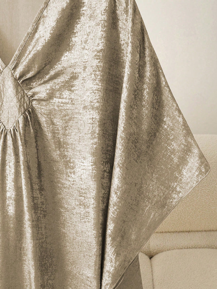 Rochie maxi SHEIN, bej