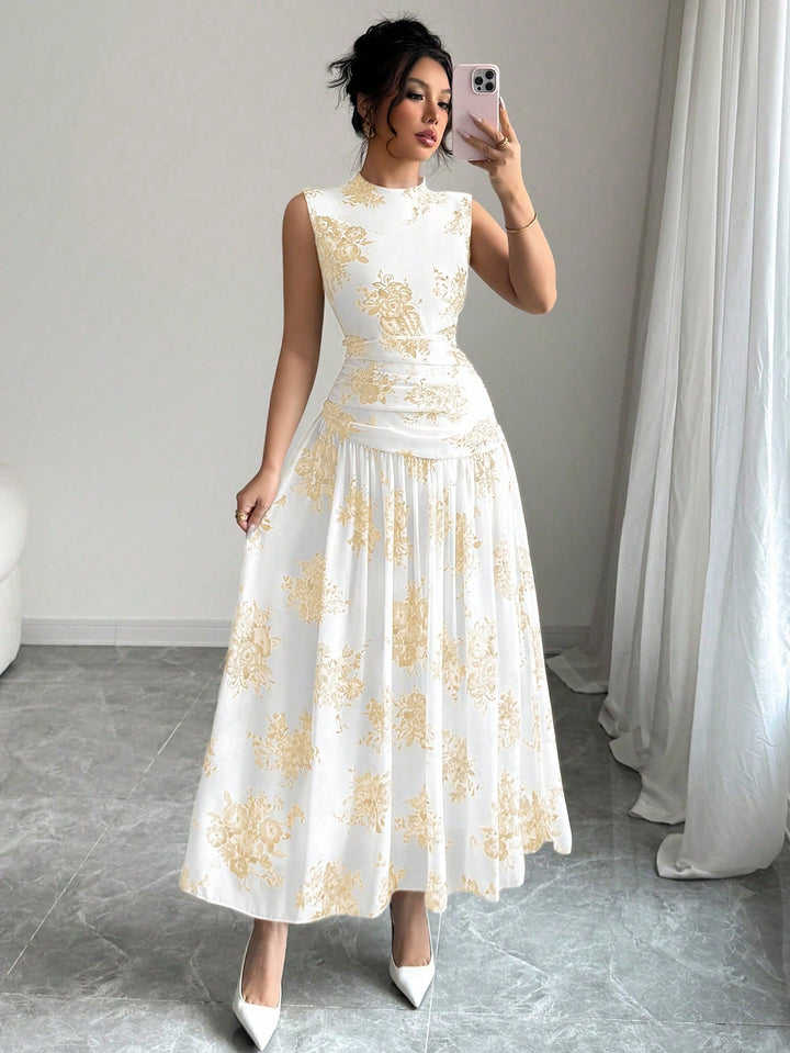 Rochie maxi SHEIN, galben