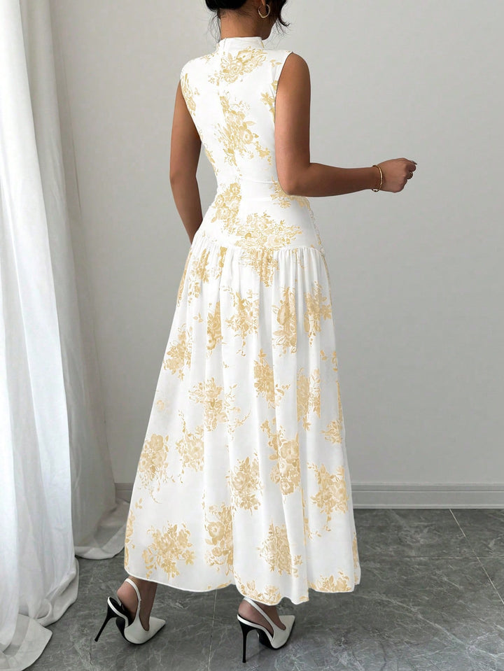 Rochie maxi SHEIN, galben