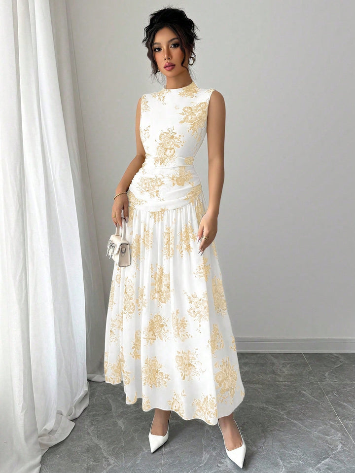 Rochie maxi SHEIN, galben