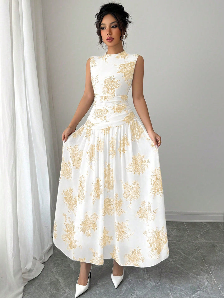 Rochie maxi SHEIN, galben