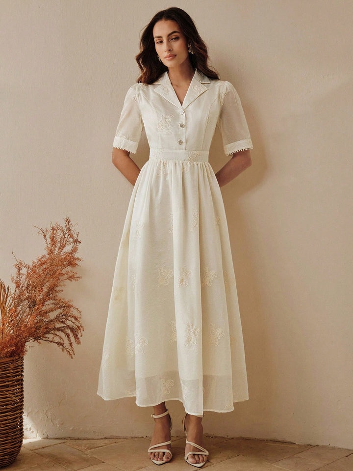 Rochie maxi SHEIN, portocaliu