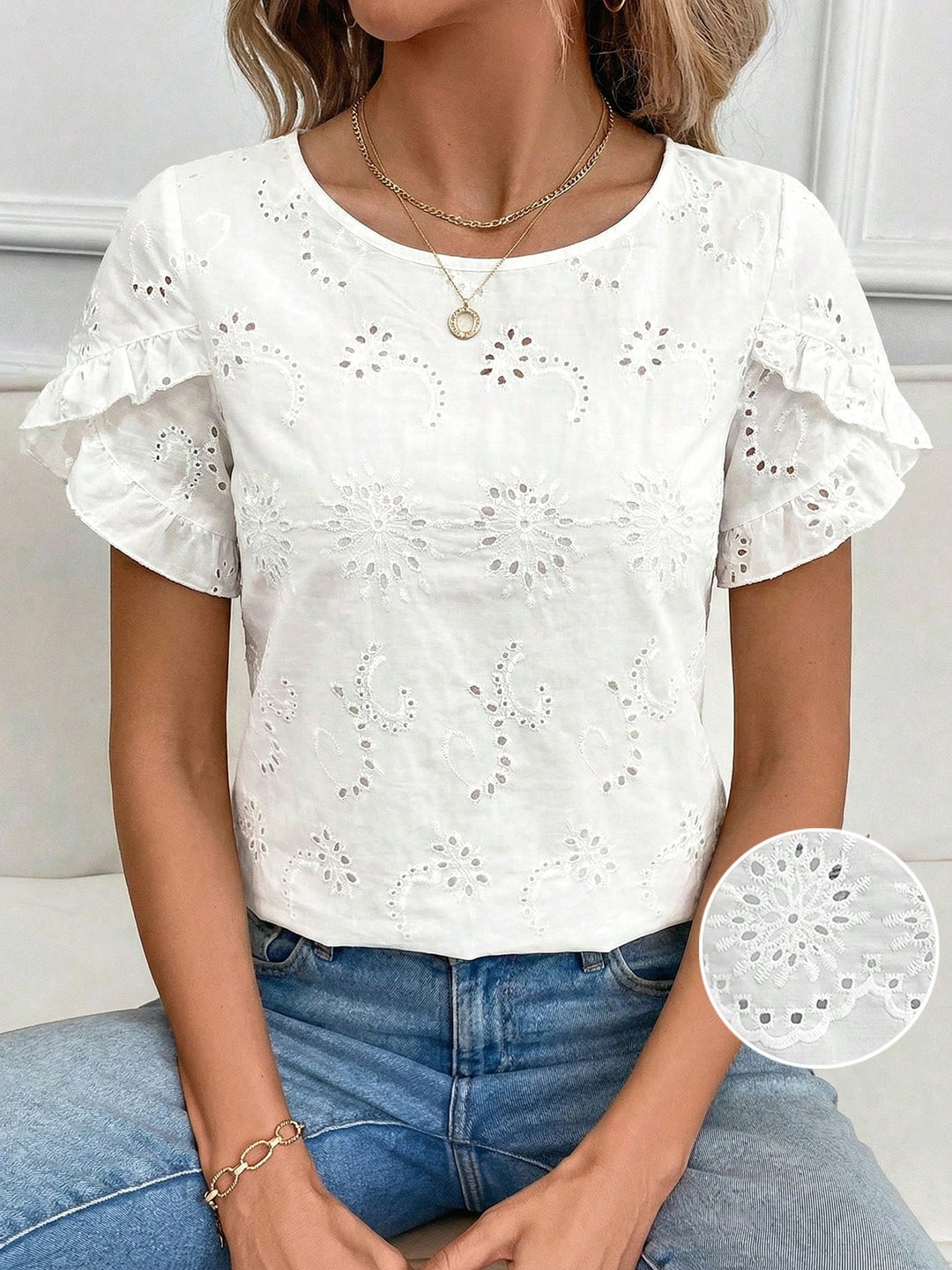 Tricou SHEIN, alb