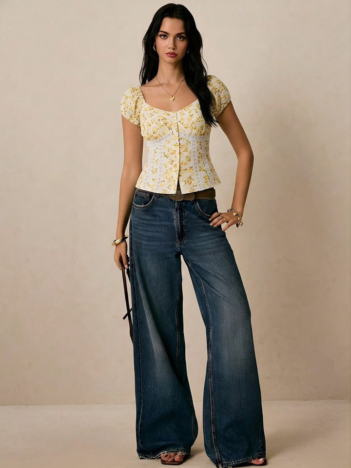 Bluza corset SHEIN, mix culori