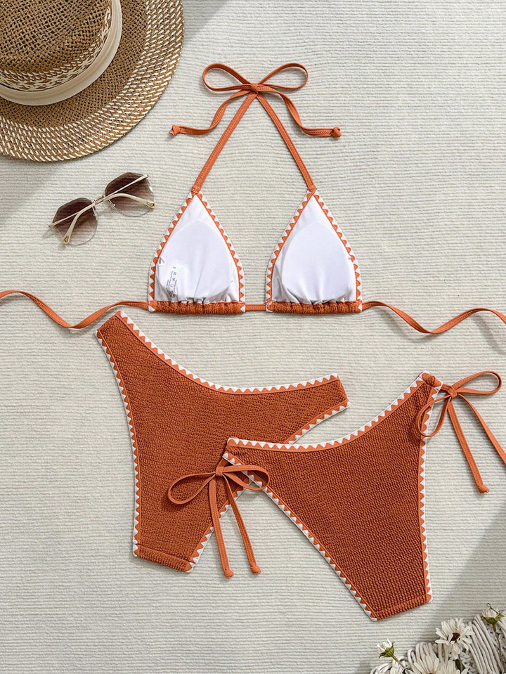 Set bikini SHEIN, maro