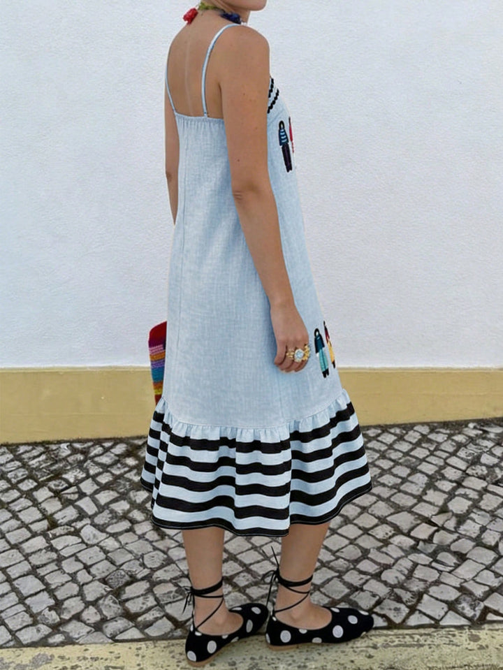 Rochie midi SHEIN, albastru