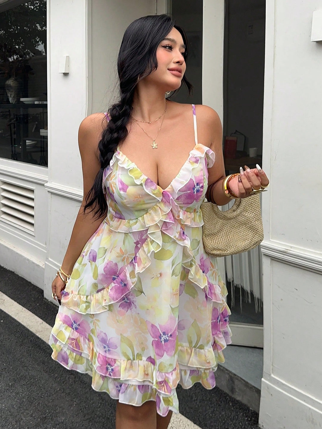 Rochie mini SHEIN, mix culori