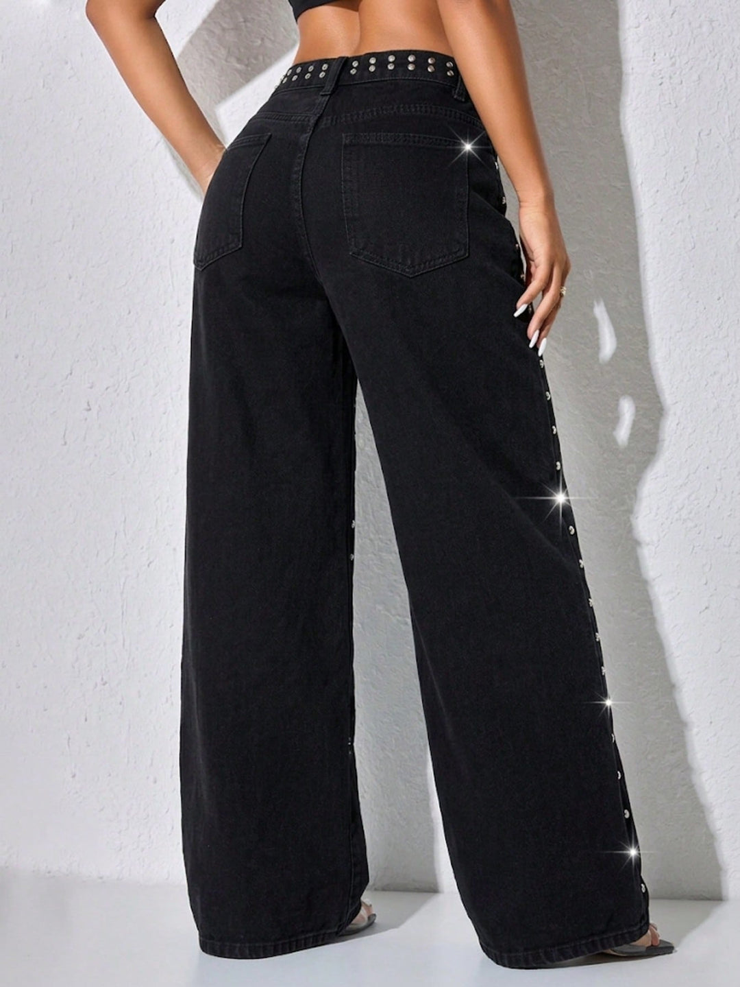 Jeans SHEIN, negru