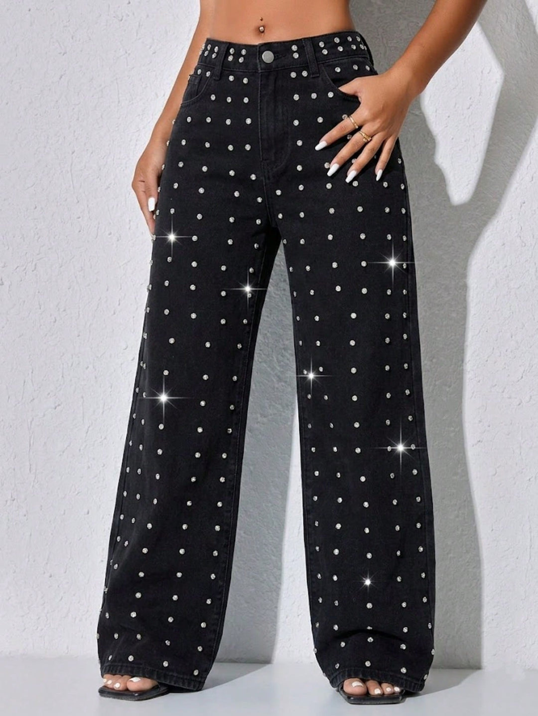 Jeans SHEIN, negru