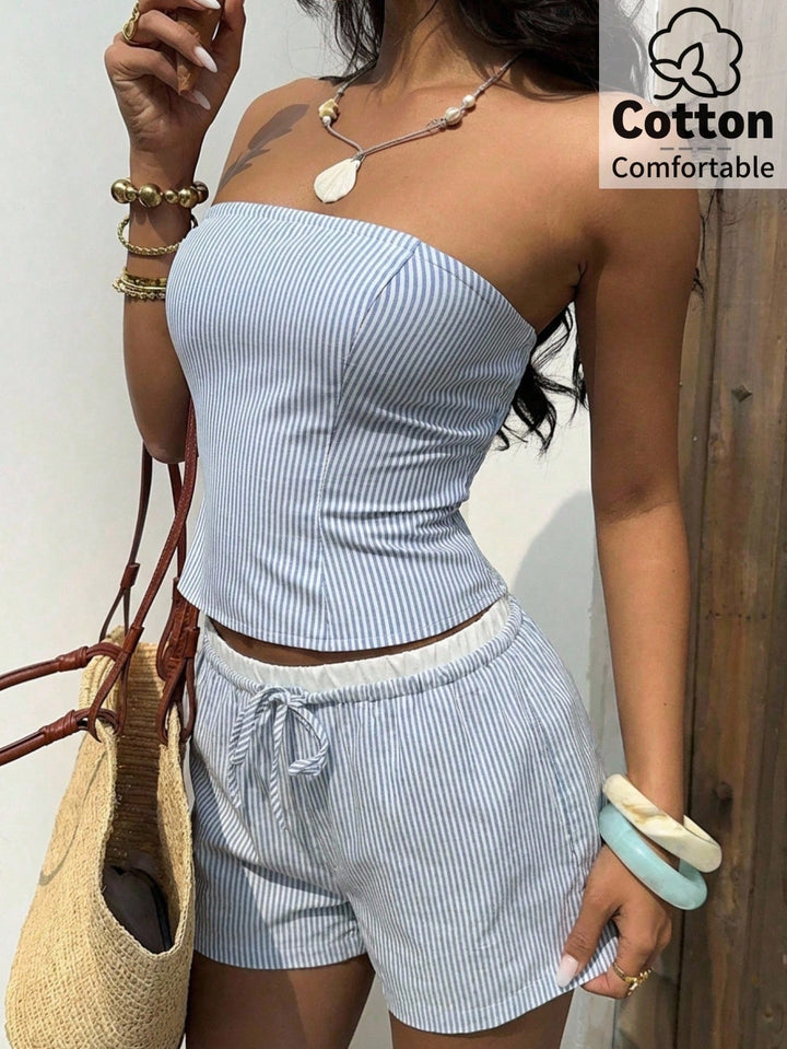 Top SHEIN, albastru