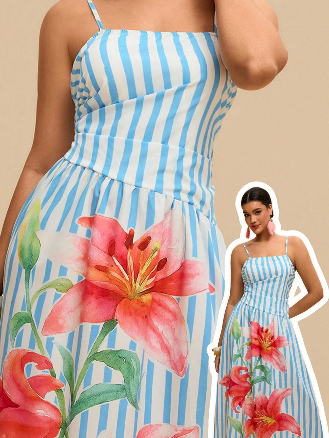 Rochie SHEIN, mix culori